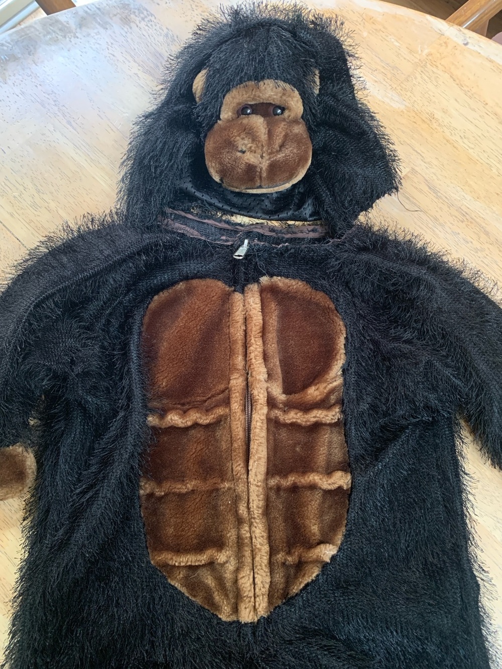 Kids Gorilla Costume Black and Brown sz3T